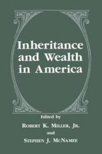 cover of the book Inheritance and Wealth in America