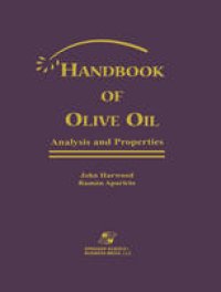 cover of the book Handbook of Olive Oil: Analysis and Properties