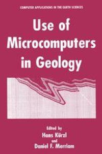 cover of the book Use of Microcomputers in Geology