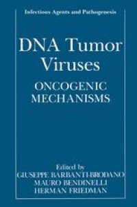 cover of the book DNA Tumor Viruses: Oncogenic Mechanisms