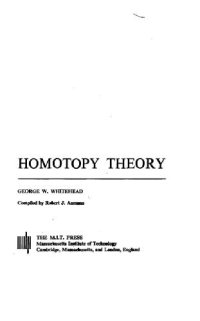 cover of the book Whitehead: Homotopy Theory 