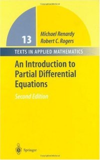 cover of the book An Introduction to Partial Differential Equations