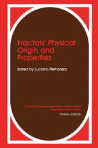 cover of the book Fractals’ Physical Origin and Properties