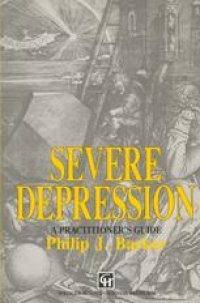 cover of the book Severe Depression: A practitioner’s guide