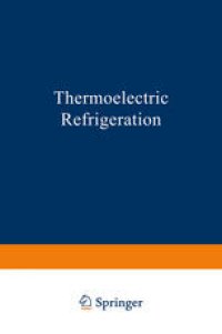 cover of the book Thermoelectric Refrigeration