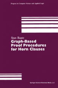 cover of the book Graph-Based Proof Procedures for Horn Clauses