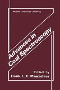 cover of the book Advances in Coal Spectroscopy