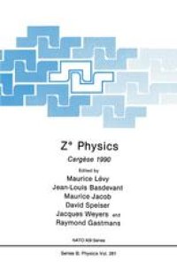 cover of the book Z° Physics: Cargèse 1990