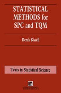 cover of the book Statistical Methods for SPC and TQM