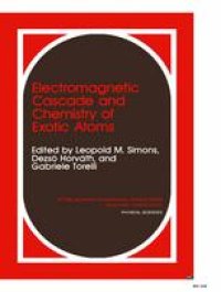 cover of the book Electromagnetic Cascade and Chemistry of Exotic Atoms