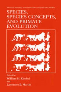 cover of the book Species, Species Concepts and Primate Evolution