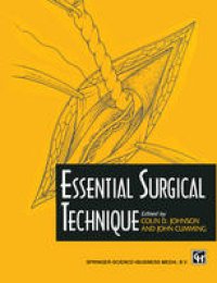 cover of the book Essential surgical technique