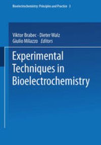 cover of the book Experimental Techniques in Bioelectrochemistry