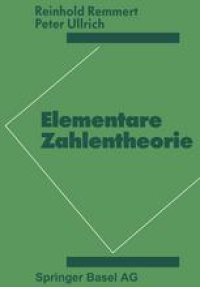 cover of the book Elementare Zahlentheorie