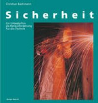 cover of the book Sicherheit: Ein Urbedürfnis als Herausforderung für die Technik