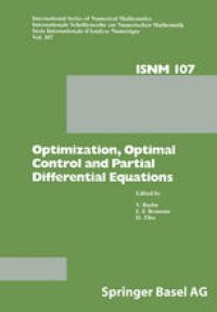 cover of the book Optimization, Optimal Control and Partial Differential Equations: First Franco-Romanian Conference, Iasi, September 7–11, 1992