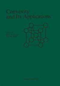 cover of the book Convexity and Its Applications