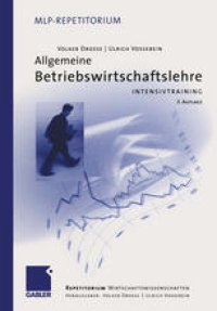 cover of the book Allgemeine Betriebswirtschaftslehre: Intensivtraining