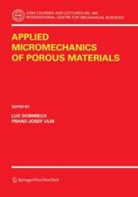 cover of the book Applied Micromechanics of Porous Materials