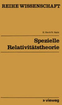 cover of the book Spezielle Relativitätstheorie