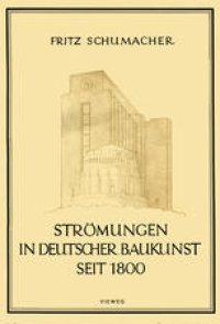 cover of the book Strömungen in Deutscher Baukunst Seit 1800