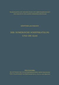 cover of the book Der homerische Schiffskatalog und die Ilias