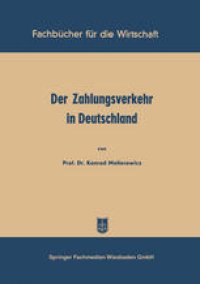 cover of the book Der Zahlungsverkehr in Deutschland