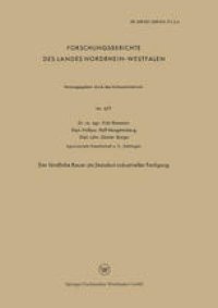 cover of the book Der ländliche Raum als Standort industrieller Fertigung