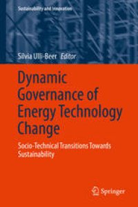 cover of the book Dynamic Governance of Energy Technology Change: Socio-technical transitions towards sustainability