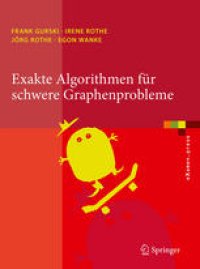 cover of the book Exakte Algorithmen für schwere Graphenprobleme