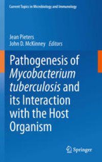 cover of the book Pathogenesis of Mycobacterium tuberculosis and its Interaction with the Host Organism