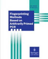 cover of the book Fingerprinting Methods Based on Arbitrarily Primed PCR