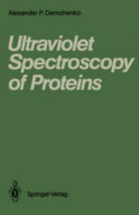 cover of the book Ultraviolet Spectroscopy of Proteins