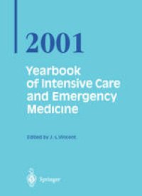 cover of the book Yearbook of Intensive Care and Emergency Medicine 2001