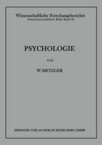 cover of the book Psychologie: Die Entwicklung ihrer Grundannahmen seit der Einführung des Experiments