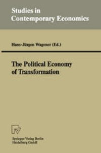 cover of the book The Political Economy of Transformation