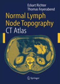 cover of the book Normal Lymph Node Topography: CT Atlas