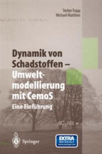 cover of the book Dynamik von Schadstoffen — Umweltmodellierung mit CemoS: Eine Einführung