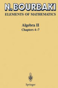 cover of the book Algebra II: Chapters 4–7