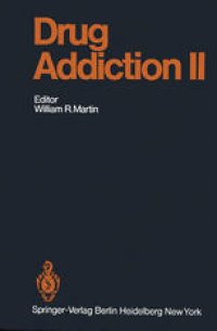 cover of the book Drug Addiction II: Amphetamine, Psychotogen, and Marihuana Dependence