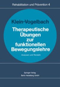 cover of the book Therapeutische Übungen zur funktionellen Bewegungslehre: Analysen und Rezepte