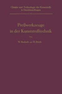 cover of the book Preßwerkzeuge in der Kunststofftechnik