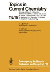 cover of the book Contemporary Problems in Carbonium Ion Chemistry I/II