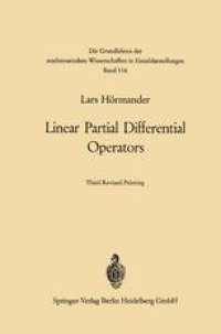 cover of the book Linear Partial Differential Operators