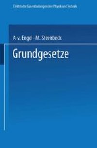 cover of the book Elektrische Gasentladungen: Ihre Physik und Technik