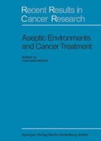 cover of the book Aseptic Environment and Cancer Treatment