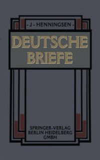 cover of the book Deutsche Briefe