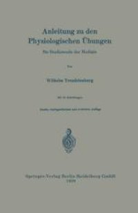 cover of the book Anleitung zu den Physiologischen Übungen für Studierende der Medizin