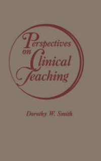 cover of the book Perspectives on Clinical Teaching