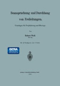 cover of the book Beanspruchung und Durchhang von Freileitungen: Unterlagen für Projektierung und Montage